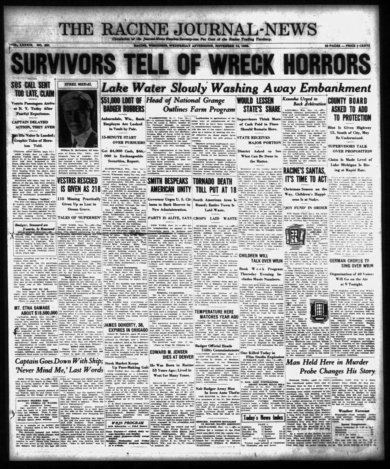 Wed., Nov. 14, 1928